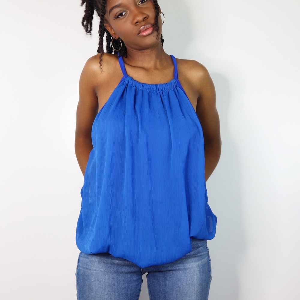 Lola Made In Italy Women’s Blue Tank